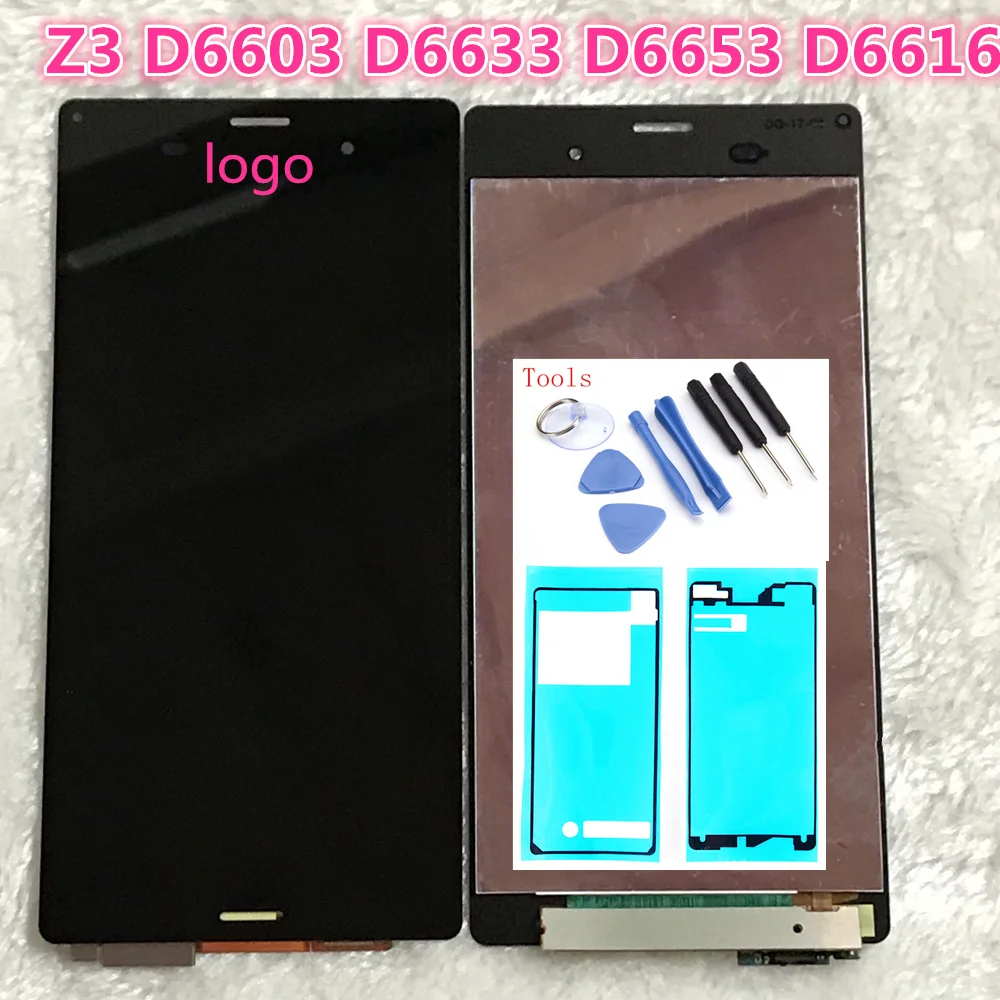 5 2 ''ЖК-дисплей для Sony Xperia Z3 ЖК-дисплей Дисплей Сенсорный экран D6603 D6616 D6653 D6683