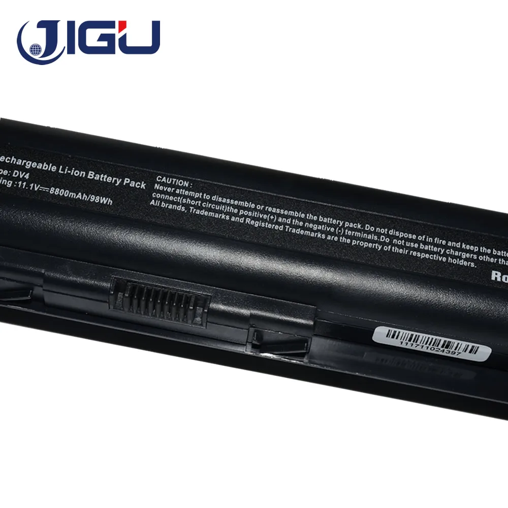 Аккумулятор JIGU для ноутбука HP COMPAQ Pavilion Dv3500 Dv3500t Dv4 Dv5-1000 Dv5t Dv5z Dv6 G60 G70HDX16t Presario G50 HDX16