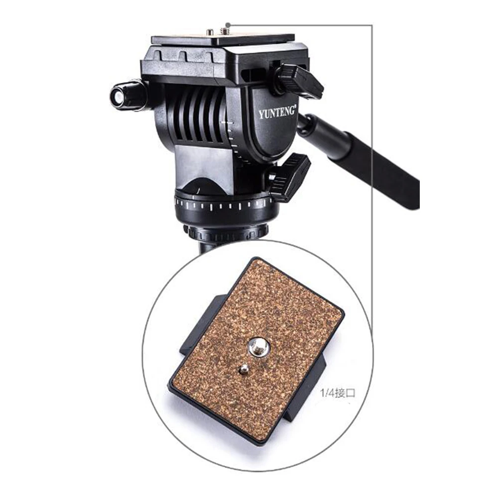 Yunteng VCT 558 монопод для камеры + панорамная головка держатель Unipod Canon Nikon и всех DSLR с