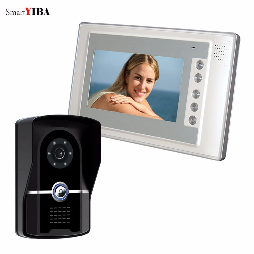 Проводной цветной Видеозвонок SmartYIBA для системы безопасности система Hands-Free Intercom