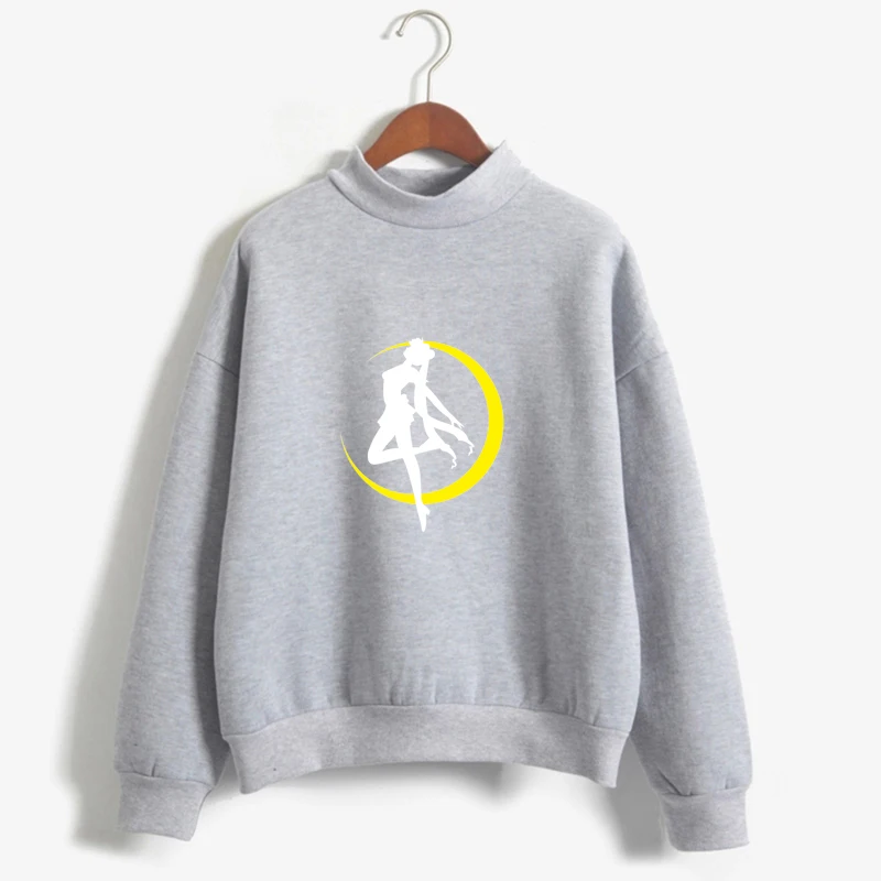 Мультфильм Сейлор Мун Женщины Толстовки Япония sudadera mujer Kawaii Женская Лолита панк зима Толстовка Спортивный Костюм Уличная