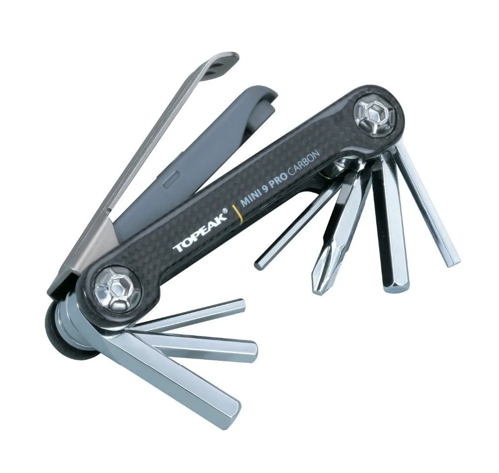Только 72g pro качество Topeak TT2552 Carbon Mini 9 Pro CB/9 Многофункциональный велосипедный