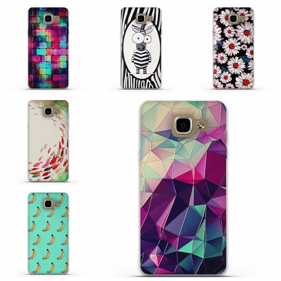 Soft TPU Case For Samsung Galaxy A7 2016 A710 A710F Silicone Back Phone Cover a7 a710f Shells Fundas Bag | Мобильные телефоны и