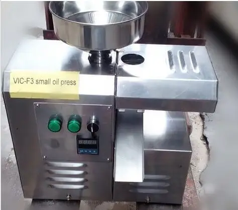 

Automatic Commercial Cold Oil Screw Press Seed Press Machine Stainless Steel