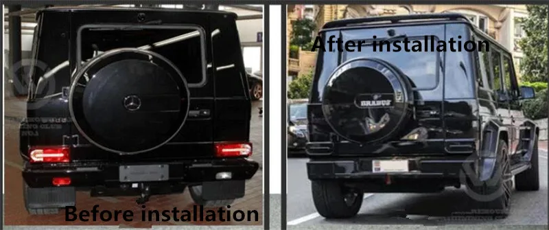 Спойлер из углеродного волокна для Mercedes-Benz G Class W463 1998-2019 высококачественные