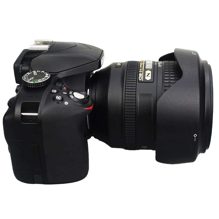 HB-53 Lenses Hood Reversible Camera Lens Accessories For Nikon AF-S Nikkor 24-120mm F/4G ED VR 77mm Hoods HB 53 | Электроника