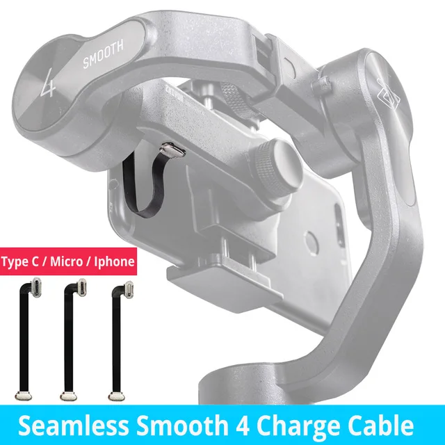 75 мм бесшовный гладкий 4 зарядный кабель lightning Тип C Micro USB для Samsung iphone 7 8 x HUAWEI Zhiyun