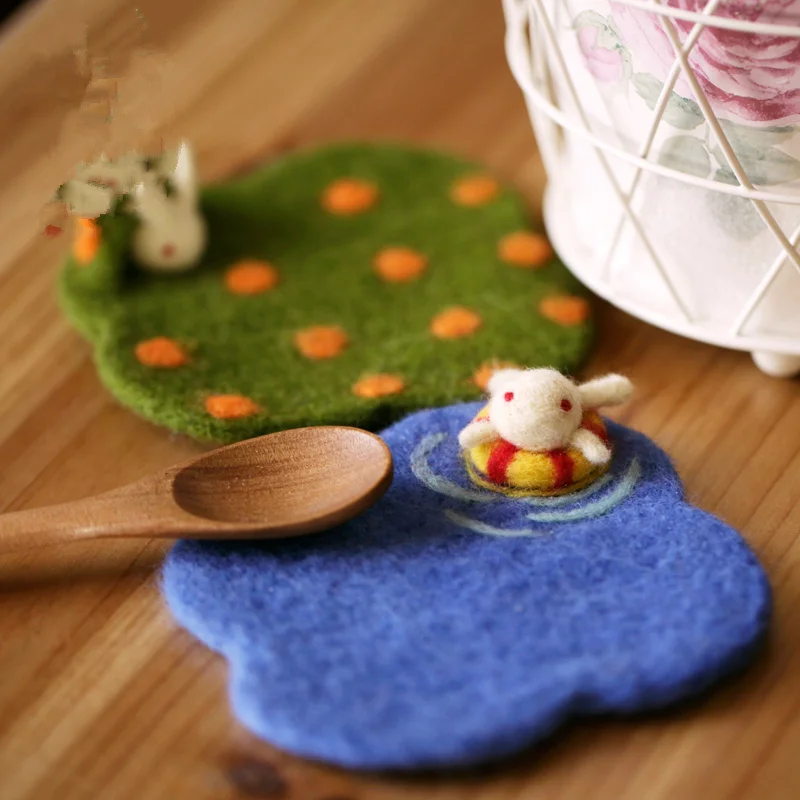 Одеяло для защиты от арбуза птицы зайчика неготового фетра упаковка сделай сам