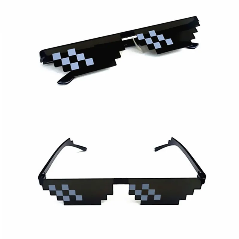 Gafas Thug Life солнцезащитные очки для мужчин и женщин взрослые вечеринки мозаичные