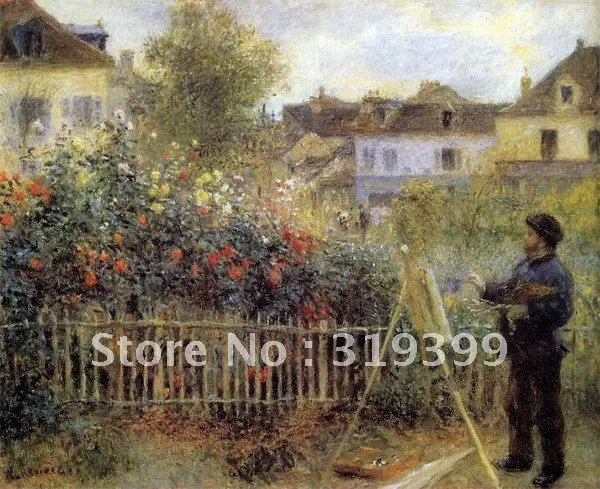 Картина маслом Размножение на льняном холсте картина monet в argenteuil от pierre auguste renoir