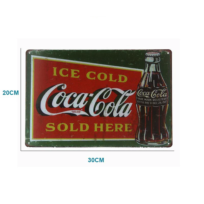 1 шт. металлический постер в стиле ретро для украшения кофе|Таблички и знаки| |