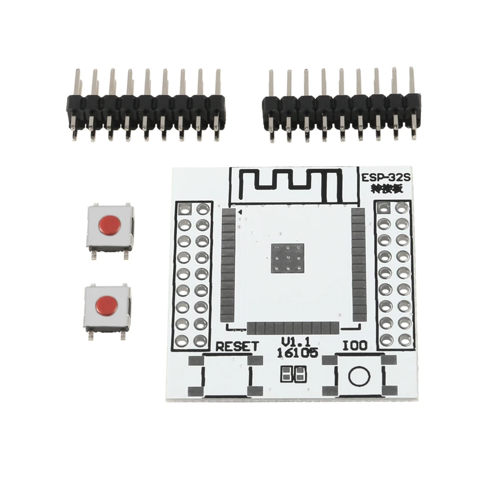 Адаптер ESP32 ESP32S Базовая плата IO модуль преобразователя Pinboard с 4 рядами штифтов для