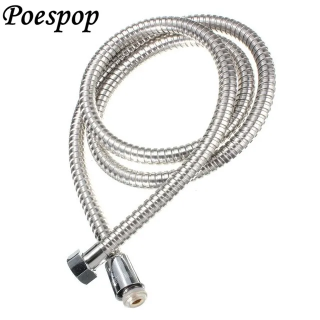 POSEPOP 1 5 м гибкий Нержавеющая сталь Ванная комната Насадки для душа прочный шланг