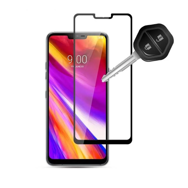 Закаленное 3d-стекло Gourde для LG g7 G6 G5 G4 V30 Edge полное изогнутое Взрывобезопасное