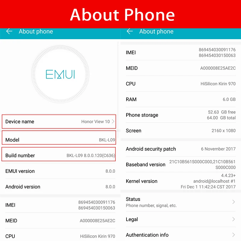 Глобальная прошивка поддержка huawei Honor вид V10 4G телефон 5 99 &quotKirin 970 Octa Core Android 8 0