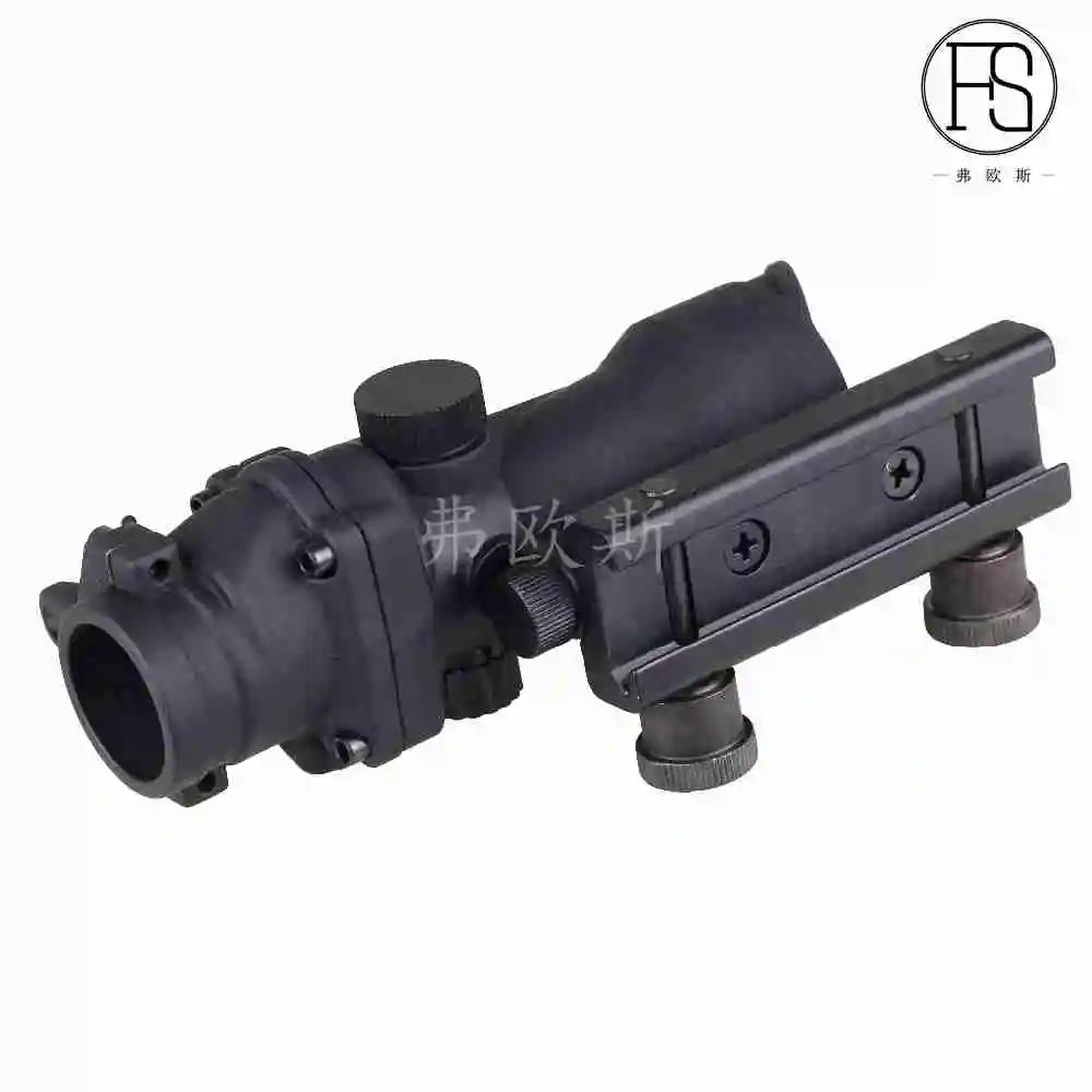 Охотничий Прицел ACOG 1X32 тактическая красная точка реальная зеленая волоконно