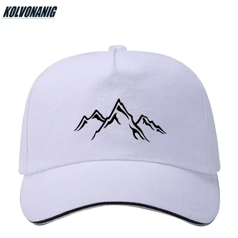 

2019 New Mountain Range Printed Men&Women's Baseball Caps Adjustable Snapback Caps Summer Fashion Outdoor Sport Sun Hats Dad Hat