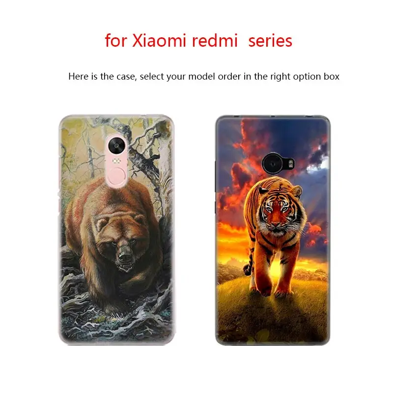 Чехол аниме для Xiaomi Mi 10 8 A2 A3 CC9 Lite 9 Note Pro a1 a2 5x 6x Bear Lion Tiger|Бамперы| |