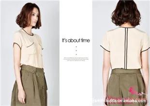 Free shipping New 2014 Spring european style retro sweet Chiffon women shirt blouses &amp shirts for |