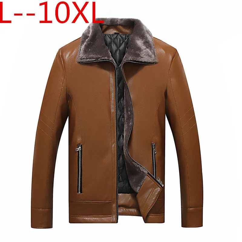 Мужская длинная куртка из овечьей шерсти размеры 10XL 8XL 6XL 5XL 4XL | одежда