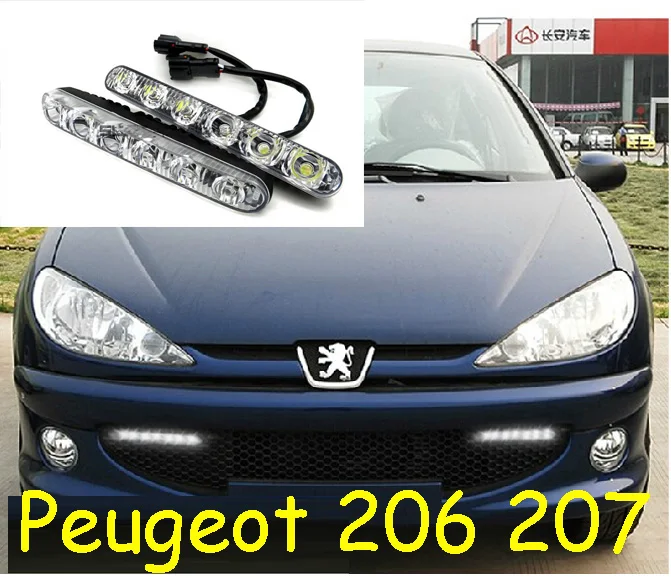 Дневные фары светодиодные лампы 2 шт./компл. + провод 206 27 207 407 408 607 508 407|light fitting led|led