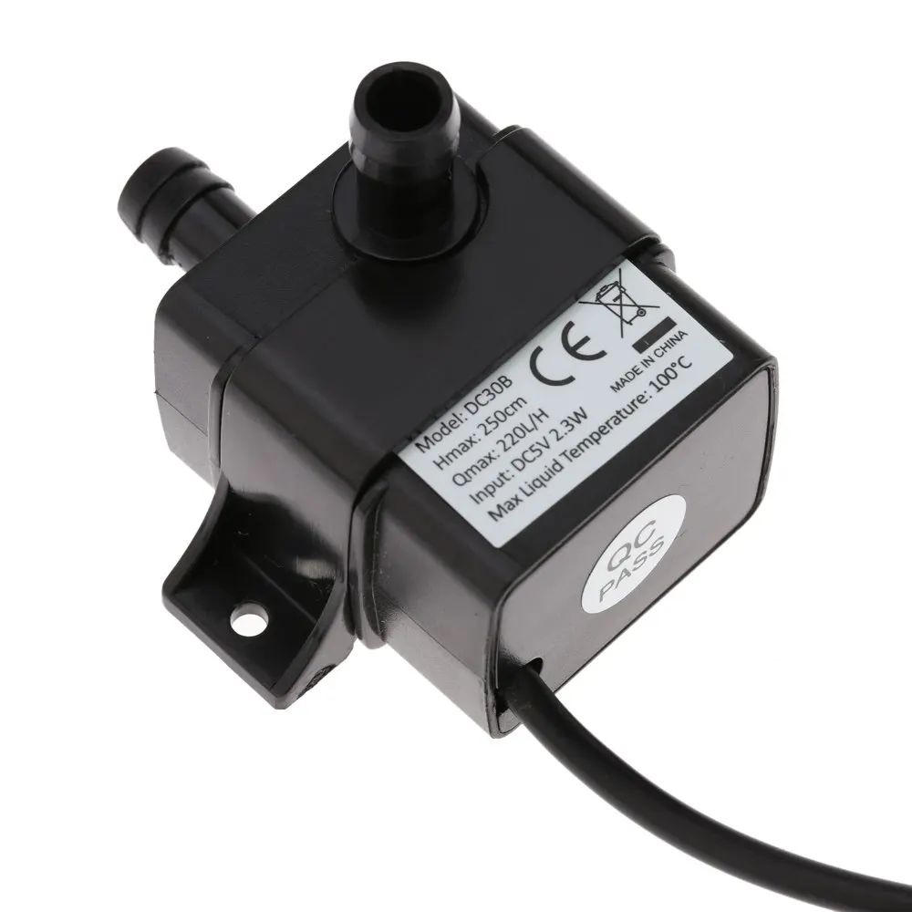 Ультра-тихий водяной масляный мини-насос USB DC5V 2 3 W микро бесщеточный