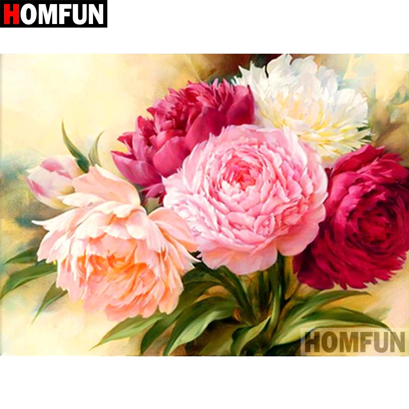 Алмазная 5d картина HOMFUN сделай сам с полными квадратными/круглыми стразами