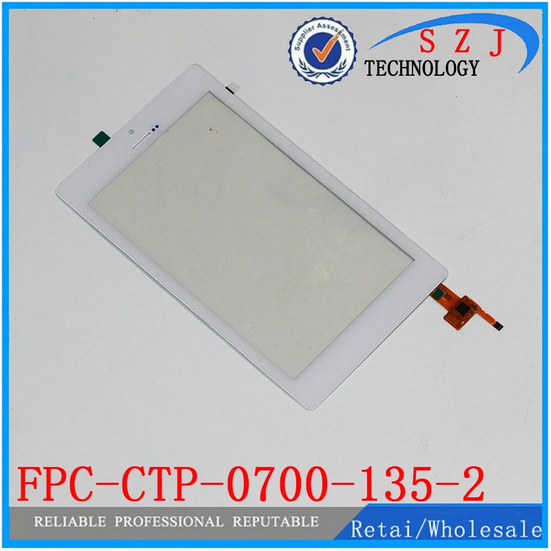 

New 7" inch Tablet PC FPC-CTP-0700-135-2 Capacitive Touch screen panel Digitizer Glass Sensor Free Shipping