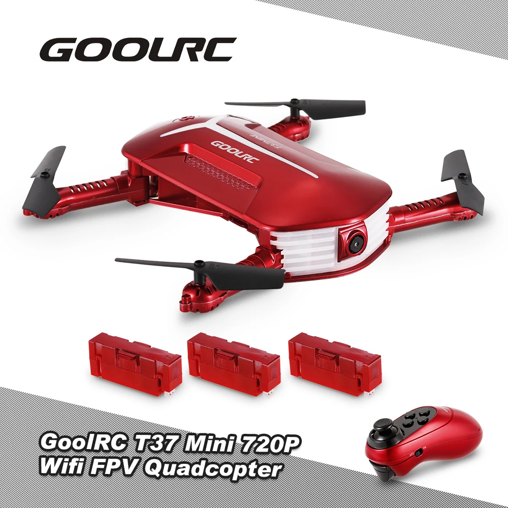 Набор T37 H37 6-Axis Gyro WI-FI FPV 720P HD Камера Дрон для селфи Mini дроны складной Дрон RC Карманный Дрон-Квадрокоптер с дистанционным управлением и аккумуляторы для игрушек