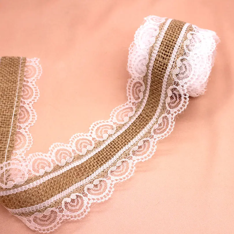 

Hot Natural Jute Burlap Hessian Ribbon Rustic Vintage Wedding decoration Merry Christmas Party decor Supplies DIY gift wrapping