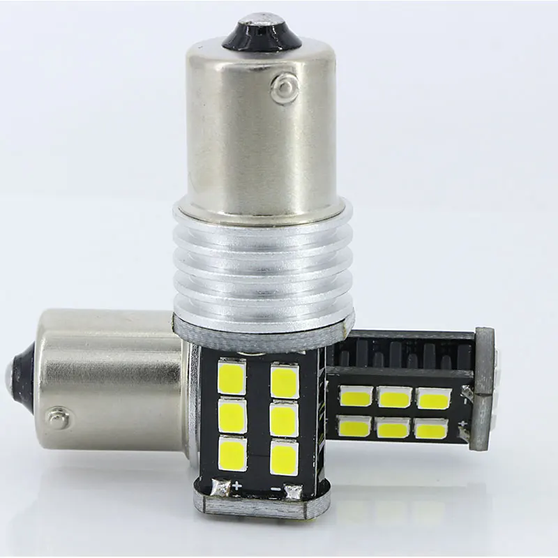 Apmatauto 2x светодиодные лампы для резервного копирования заднего света R5 1156 p21w ba15s с