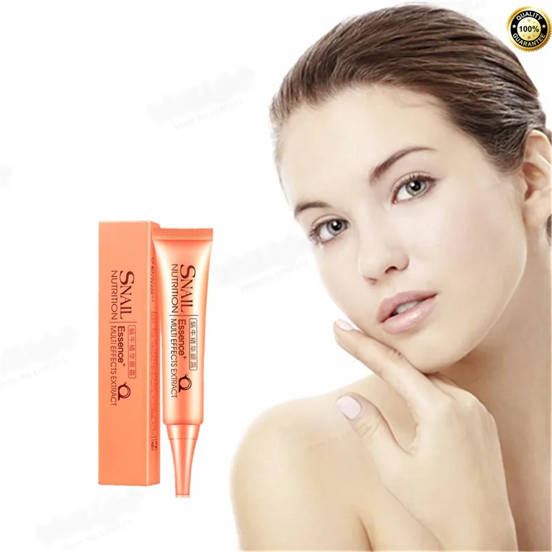 Белый нефритовый крем для глаз с улиткой 30 мл увлажняющий компактный под глазами