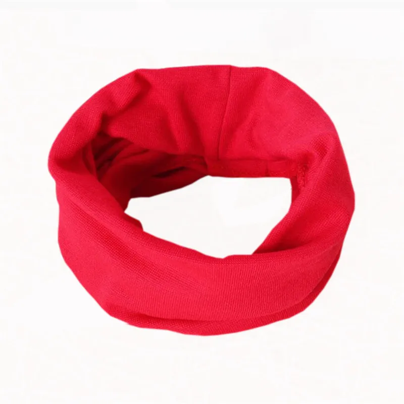 red scarf Новые весенние хлопковые детские шапки, уличная Танцевальная Хип-хоп шапка, вязаная крючком шапка для мальчиков и девочек, шарф, осенне-зимняя детская шапка, шапочка для малышей - Цвет: red scarf