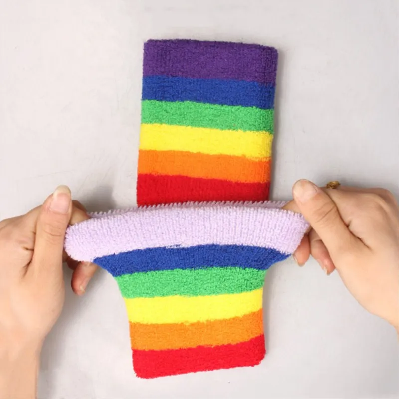 1 шт. радужные повязки на запястье|Поддержка запястий| |