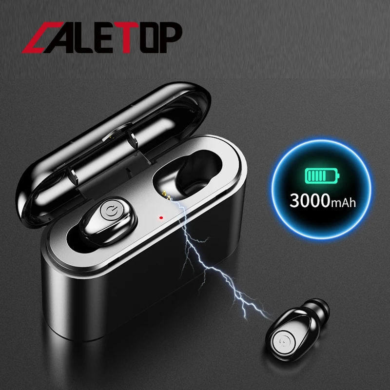 Беспроводные наушники CALETOP TWS X8 Bluetooth 5 0 водонепроницаемые мини-наушники с внешним