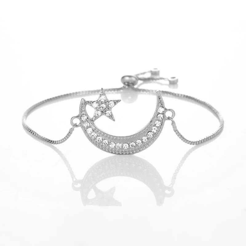 Оптовая продажа мусульманские браслеты Раман кареем Мубарак полумесяц