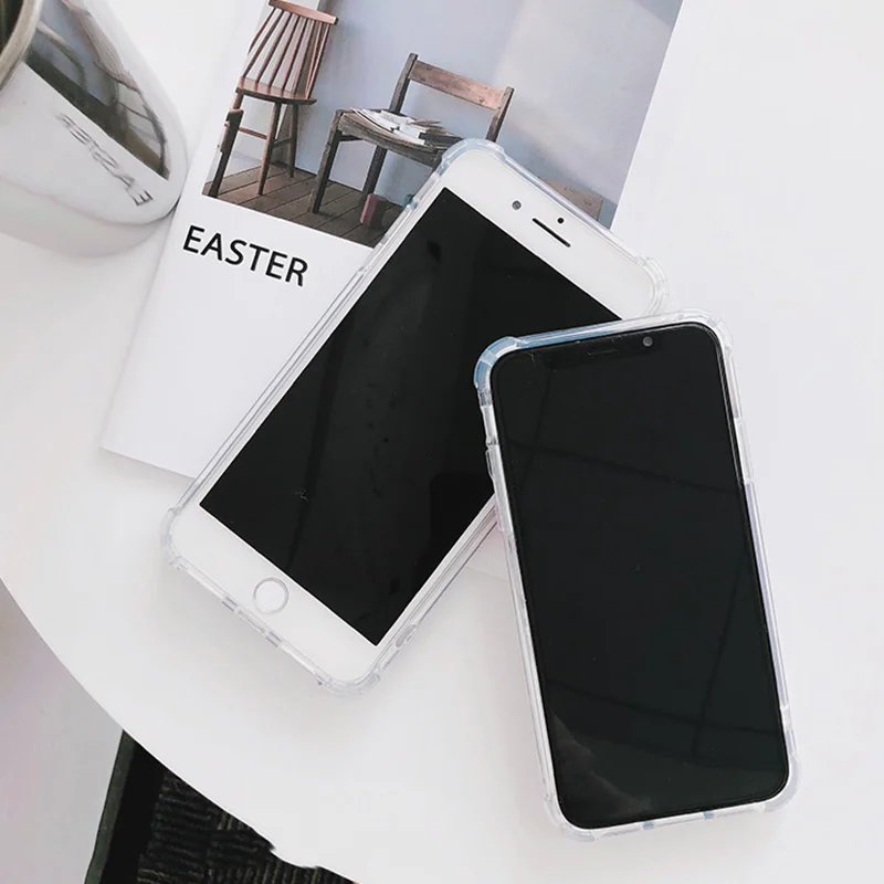 Роскошный чехол с зеркалом для iphone XS Max XR XS силиконовый мягкий ТПУ противоударный чехол для iphone 6 6s 8 7 plus X coque женский макияж