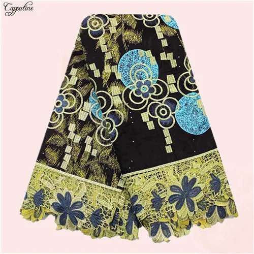 Excellent African veritable batik ankara wax lace fabric with water soluble for lady dress SLW93(6yards/lot) | Дом и сад