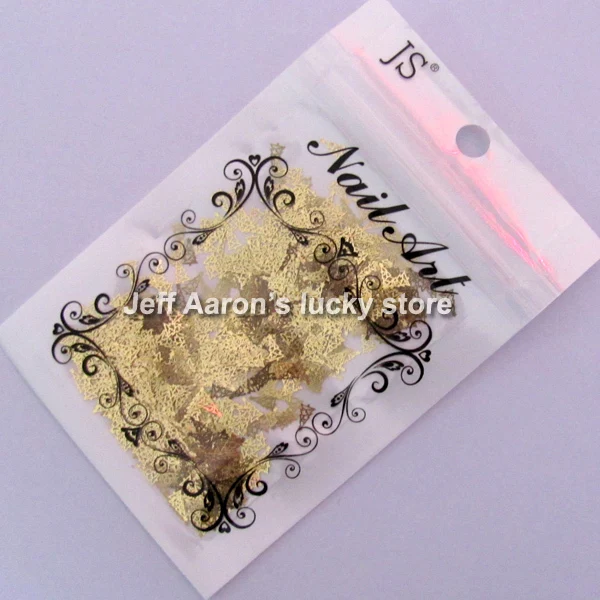 Кавайный дизайн 3d золотая металлическая Рождественская елка наклейки для