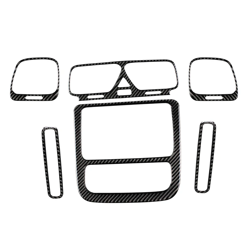 Карбоновая внутренняя отделка центральная консоль CD Воздушная панель Выходная