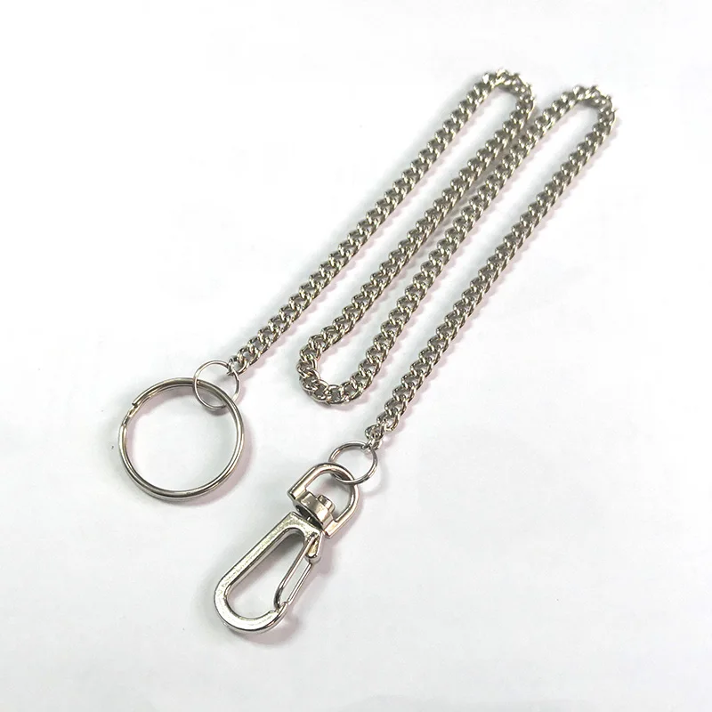 Длинные металлические кошелек пояс цепочка рок повседневные брюки Брюки хипстер