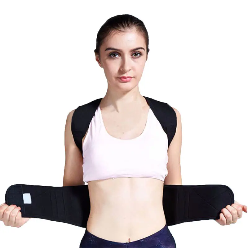 Женский Регулируемый корсет для спины Корректор осанки поддерживающий осанку