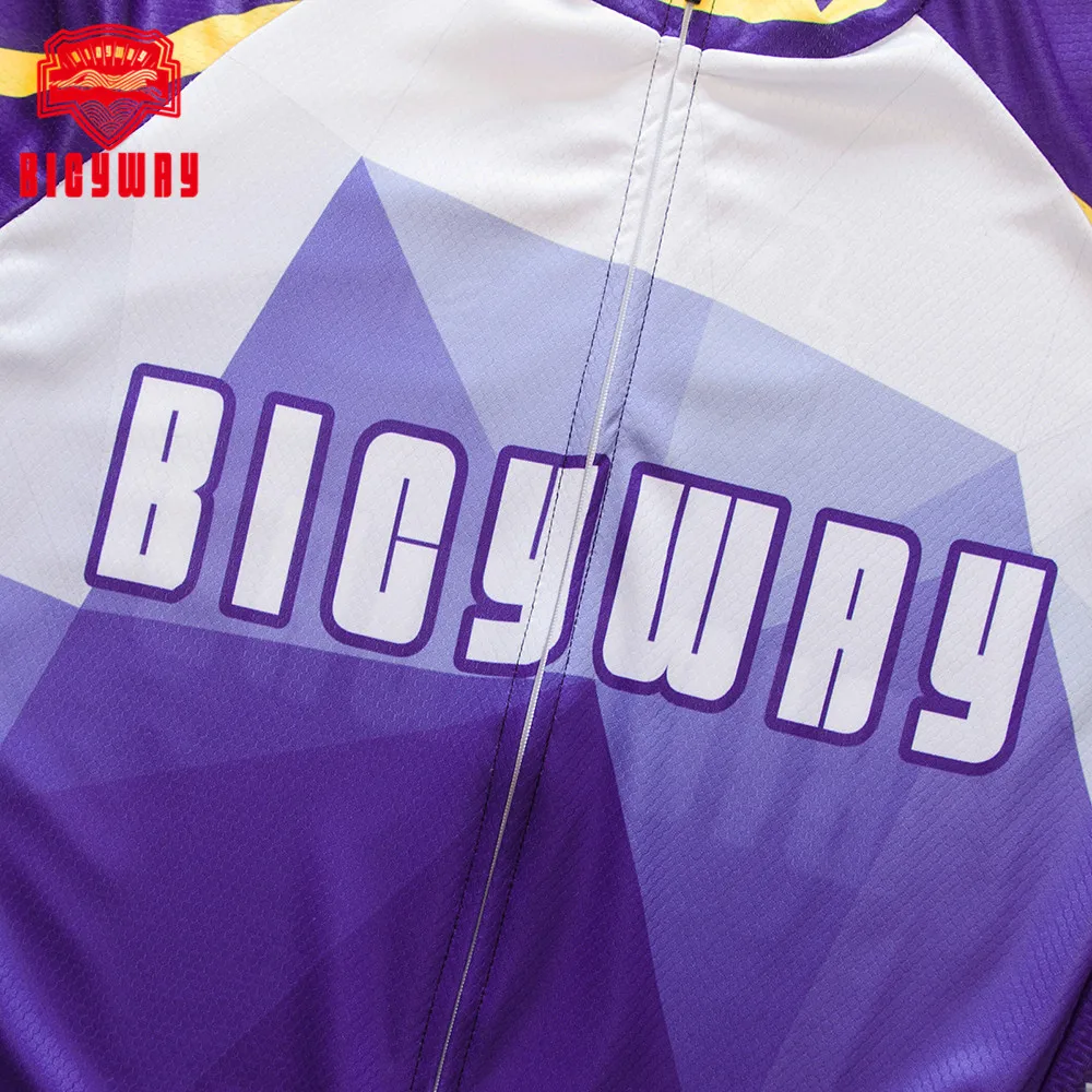 Bicyway 2019 новейшая одежда для велоспорта Джерси Быстросохнущий велосипед мужчин