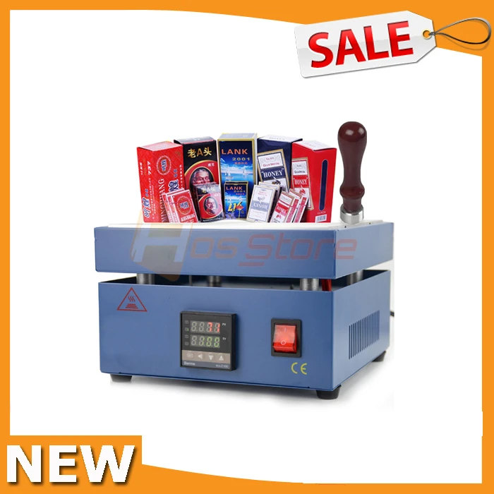 110 V/220 V ручной аппарат для упаковки в целлофан сигарет Косметика покерная коробка блистерная пленка устройство для запечатывания тары