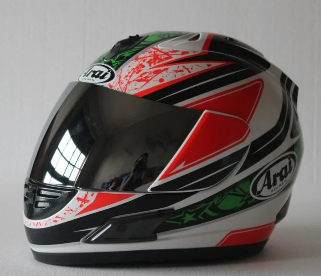 ARAI RX-7 высокого качества Полный шлем мотоцикла. Ветрозащитный Теплый гоночный шлем, Capacete - Цвет: 7