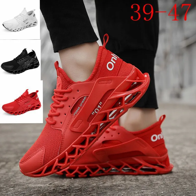 New Huracche Spring Red Trendy Shoes Male Student Large Blade Tank Bottom Runs 47 Flying Weave Travel | Обувь
