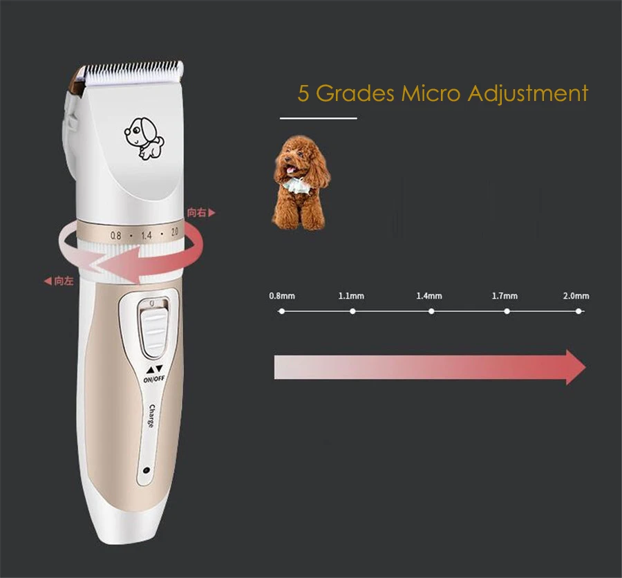Машинка для стрижки собак удаления волос домашних животных машинка кошек
