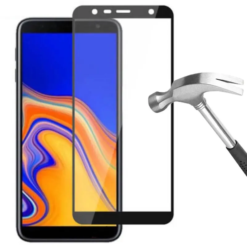 9D закаленное стекло для samsung galaxy j4 plus Защитное j6 пленка sansung j4plus Защитная экрана |