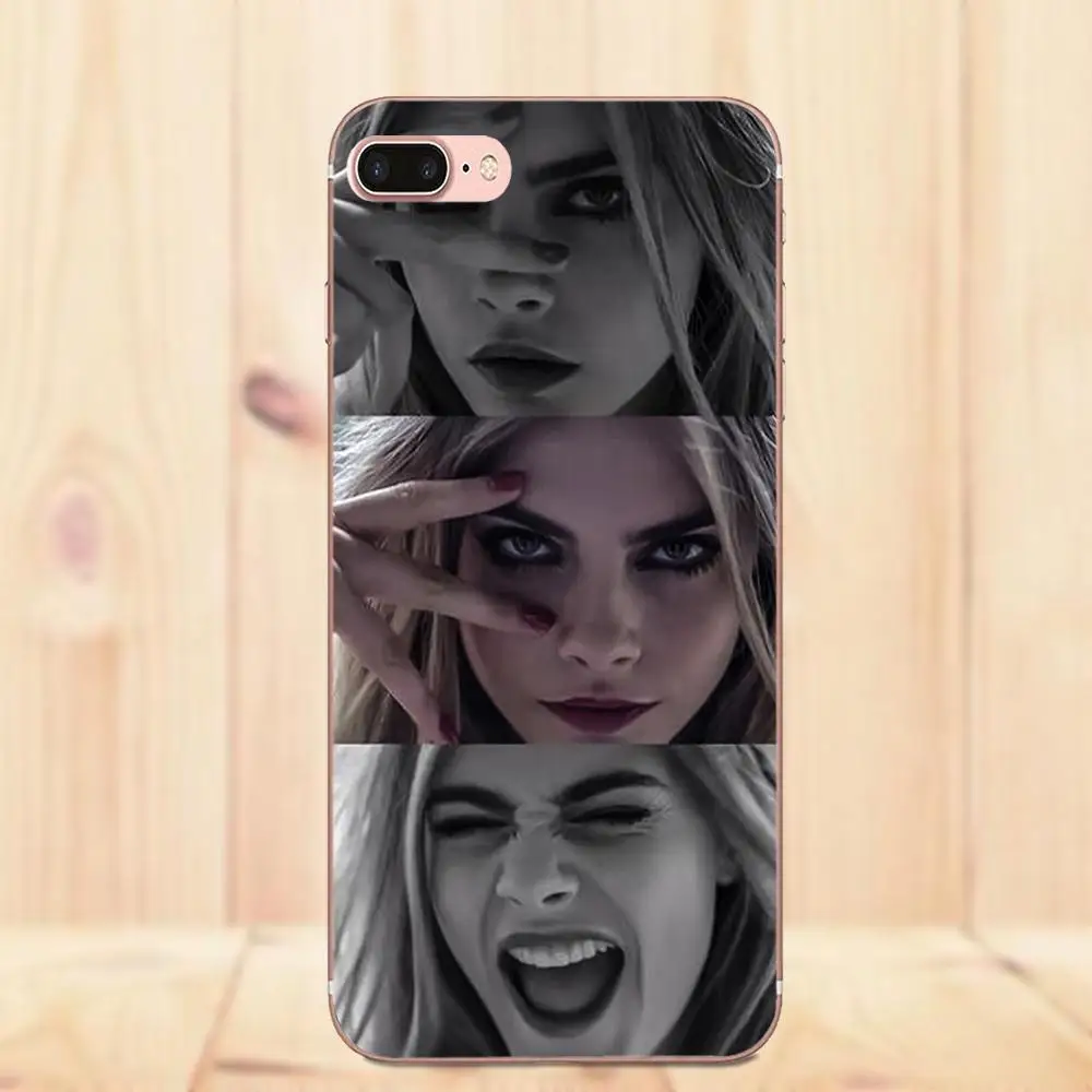 Maerknon Cara Delevingne для Xiaomi Redmi 5 4A 3 3S Pro Mi4 Mi4i Mi5 Mi5S Mi Max Mix 2 Note 4 Plus прозрачный мягкий