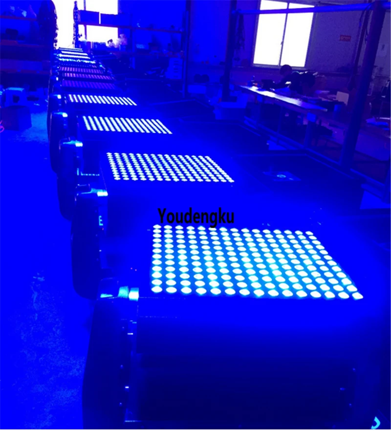 10 шт. супер яркость 180x9 Вт rgb 3в1 LED город цвет мыть свет 3 в 1 led стены мойки